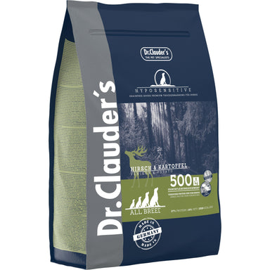 Dr.Clauder's Hyposensitive Hyposensitive All Breed Hjort & Kartofler 3,5kg Tørfoder Dr.Clauder's 3,5kg 
