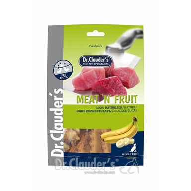 Dr.Clauder's Meat´N Fruit Kylling & Banan Snacks Dr.Clauder's 80 g 