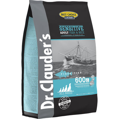 Dr.Clauder's Sensitive Adult All Breed Fisk & Ris 350g Tørfoder Dr.Clauder's 350g 