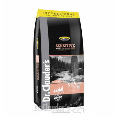 Dr.Clauder's Sensitive Adult All Breed Laks & Ris 20kg Tørfoder Dr.Clauder's 20kg 