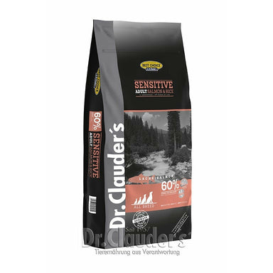 Dr.Clauder's Sensitive Adult All Breed Laks & Ris Tørfoder Dr.Clauder's 350 g 
