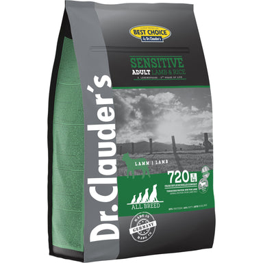 Dr.Clauder's Sensitive Adult All Breed Lam & Ris 4kg Tørfoder Dr.Clauder's 4kg 