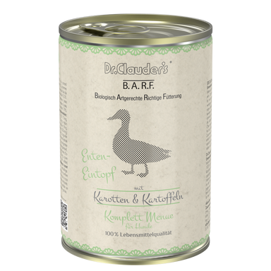 And Gryderet | BARF Komplet Menu | Dr.Clauder's