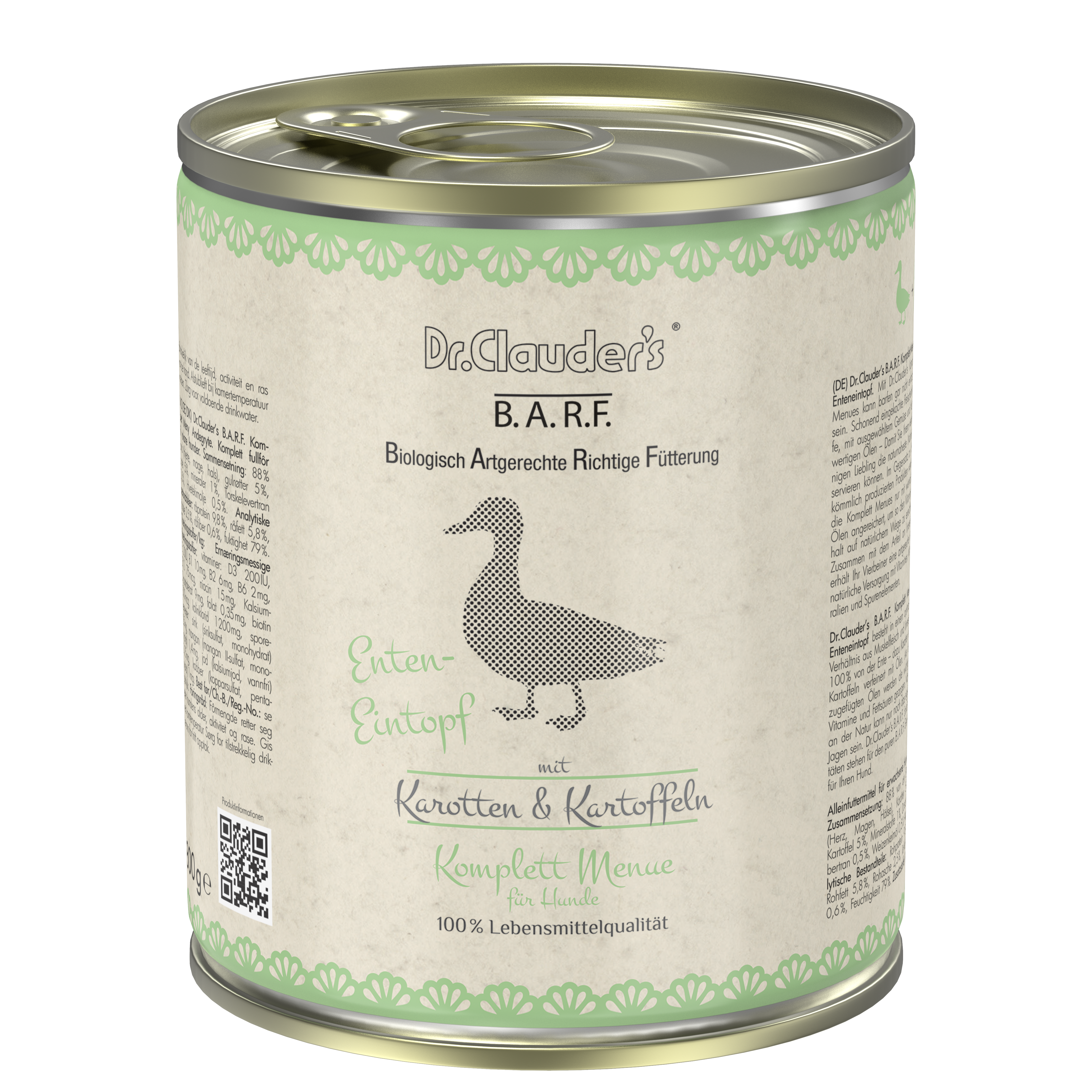 And Gryderet | BARF Komplet Menu | Dr.Clauder's